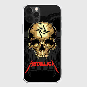 Чехол для iPhone 12 Pro Max с принтом Metallica , Силикон |  | Тематика изображения на принте: american | james hetfield | kirk hammett | l | metal band | metallic | metallica | music | robot | rock | scales | sitting | skeleton | skull | throne | американская | джеймс хетфилд | кирк хэмметт | ларс ульрих | логотип | метал группа | металл
