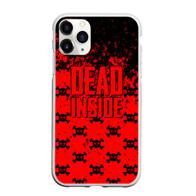 Чехол для iPhone 11 Pro матовый с принтом Dead Inside , Силикон |  | Тематика изображения на принте: dead | dota | inside | аниме | внутри | гуль | дэд | инсайд | мертвец | мертвый | токийский