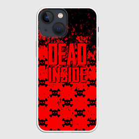 Чехол для iPhone 13 mini с принтом Dead Inside ,  |  | dead | dota | inside | аниме | внутри | гуль | дэд | инсайд | мертвец | мертвый | токийский
