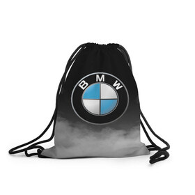 Рюкзак-мешок 3D с принтом BMW , 100% полиэстер | плотность ткани — 200 г/м2, размер — 35 х 45 см; лямки — толстые шнурки, застежка на шнуровке, без карманов и подкладки | bmw | bmw performance | m | motorsport | performance | бмв | моторспорт