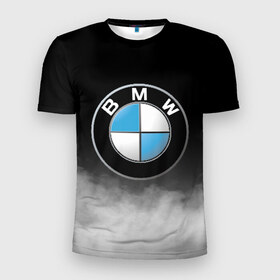 Мужская футболка 3D спортивная с принтом BMW , 100% полиэстер с улучшенными характеристиками | приталенный силуэт, круглая горловина, широкие плечи, сужается к линии бедра | bmw | bmw performance | m | motorsport | performance | бмв | моторспорт