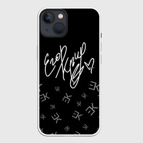 Чехол для iPhone 13 с принтом ЕГОР КРИД (Автограф) ,  |  | black | egor | hip | hop | inc | kreed | logo | pop | rap | star | team | алых | грехи | егор | знают | крид | лого | миллион | настроения | они | поп | роз | рэп | самая | символ | хип | холостяк | хоп | цвет | черный | что