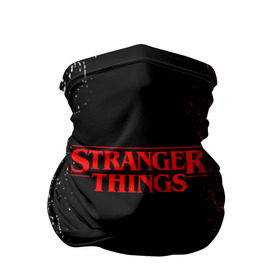 Бандана-труба 3D с принтом STRANGER THINGS , 100% полиэстер, ткань с особыми свойствами — Activecool | плотность 150‒180 г/м2; хорошо тянется, но сохраняет форму | stranger things | очень странные дела