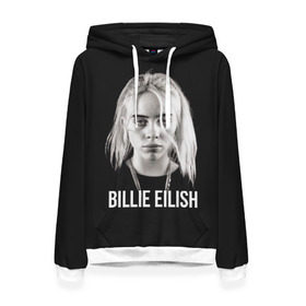 Женская толстовка 3D с принтом BILLIE EILISH , 100% полиэстер  | двухслойный капюшон со шнурком для регулировки, мягкие манжеты на рукавах и по низу толстовки, спереди карман-кенгуру с мягким внутренним слоем. | ayelish | bad guy | bellyache | bilie eilish | bilie elish | billie | billie eilish | eilish | electronic | elish | music | били айлиш | билли айлиш | эйлиш | элиш