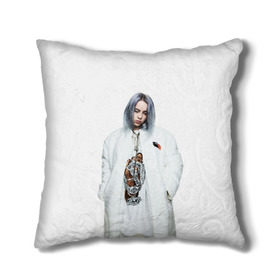 Подушка 3D с принтом BILLIE EILISH , наволочка – 100% полиэстер, наполнитель – холлофайбер (легкий наполнитель, не вызывает аллергию). | состоит из подушки и наволочки. Наволочка на молнии, легко снимается для стирки | ayelish | bad guy | bellyache | bilie eilish | bilie elish | billie | billie eilish | eilish | electronic | elish | music | били айлиш | билли айлиш | эйлиш | элиш