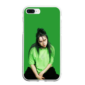 Чехол для iPhone 7Plus/8 Plus матовый с принтом BILLIE EILISH , Силикон | Область печати: задняя сторона чехла, без боковых панелей | ayelish | bad guy | bellyache | bilie eilish | bilie elish | billie | billie eilish | eilish | electronic | elish | music | били айлиш | билли айлиш | эйлиш | элиш