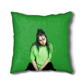 Подушка 3D с принтом BILLIE EILISH , наволочка – 100% полиэстер, наполнитель – холлофайбер (легкий наполнитель, не вызывает аллергию). | состоит из подушки и наволочки. Наволочка на молнии, легко снимается для стирки | ayelish | bad guy | bellyache | bilie eilish | bilie elish | billie | billie eilish | eilish | electronic | elish | music | били айлиш | билли айлиш | эйлиш | элиш