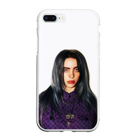 Чехол для iPhone 7Plus/8 Plus матовый с принтом BILLIE EILISH , Силикон | Область печати: задняя сторона чехла, без боковых панелей | ayelish | bad guy | bellyache | bilie eilish | bilie elish | billie | billie eilish | eilish | electronic | elish | music | били айлиш | билли айлиш | эйлиш | элиш