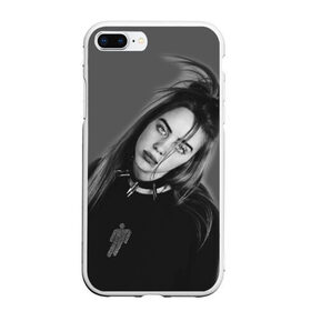 Чехол для iPhone 7Plus/8 Plus матовый с принтом BILLIE EILISH , Силикон | Область печати: задняя сторона чехла, без боковых панелей | ayelish | bad guy | bellyache | bilie eilish | bilie elish | billie | billie eilish | eilish | electronic | elish | music | били айлиш | билли айлиш | эйлиш | элиш