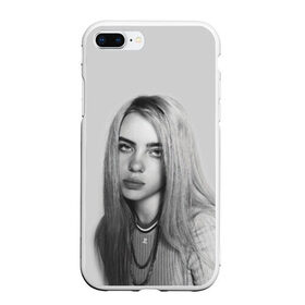 Чехол для iPhone 7Plus/8 Plus матовый с принтом BILLIE EILISH , Силикон | Область печати: задняя сторона чехла, без боковых панелей | ayelish | bad guy | bellyache | bilie eilish | bilie elish | billie | billie eilish | eilish | electronic | elish | music | били айлиш | билли айлиш | эйлиш | элиш