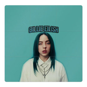 Магнитный плакат 3Х3 с принтом BILLIE EILISH , Полимерный материал с магнитным слоем | 9 деталей размером 9*9 см | ayelish | bad guy | bellyache | bilie eilish | bilie elish | billie | billie eilish | eilish | electronic | elish | music | били айлиш | билли айлиш | эйлиш | элиш