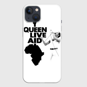 Чехол для iPhone 13 с принтом Queen LIVE AID ,  |  | bohemian | brian | freddie | john | mercury | must go on | queen | rhapsody | roger | taylor | the miracle | the show | богемская | рапсодия | роджер тейлор | фредди меркьюри