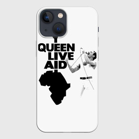 Чехол для iPhone 13 mini с принтом Queen LIVE AID ,  |  | bohemian | brian | freddie | john | mercury | must go on | queen | rhapsody | roger | taylor | the miracle | the show | богемская | рапсодия | роджер тейлор | фредди меркьюри