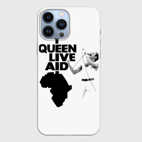 Чехол для iPhone 13 Pro Max с принтом Queen LIVE AID ,  |  | Тематика изображения на принте: bohemian | brian | freddie | john | mercury | must go on | queen | rhapsody | roger | taylor | the miracle | the show | богемская | рапсодия | роджер тейлор | фредди меркьюри