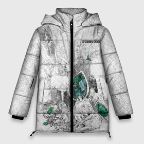 Женская зимняя куртка 3D с принтом Драгоценная Сибирь , верх — 100% полиэстер; подкладка — 100% полиэстер; утеплитель — 100% полиэстер | длина ниже бедра, силуэт Оверсайз. Есть воротник-стойка, отстегивающийся капюшон и ветрозащитная планка. 

Боковые карманы с листочкой на кнопках и внутренний карман на молнии | алтай | волк | дикая природа | дикие животные | драгоценные камни | животные | лес | олень | природа | россия | сибирь | сибирь горит