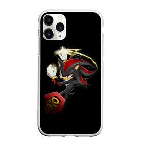 Чехол для iPhone 11 Pro матовый с принтом Shadow , Силикон |  | hedgehog | metal sonic | shadow | silver | silver the hedgehog | sonic | sonic boom | sonic the hedgehog | еж | ёж сонник | ежик | игры | соник | фильмы | черный соник | шедоу