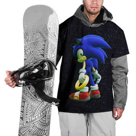 Накидка на куртку 3D с принтом Sonic , 100% полиэстер |  | hedgehog | metal sonic | silver | silver the hedgehog | sonic | sonic boom | sonic the hedgehog | еж | ёж сонник | ежик | игры | соник | фильмы