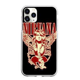 Чехол для iPhone 11 Pro матовый с принтом Nirvana , Силикон |  | bleach | blew | cobain | dave | geffen | hormoaning | in utero | incesticide | krist | kurt | nevermind | nirvana | novoselic | rock | vevo | геффен | курт кобейн | нирвана | рок