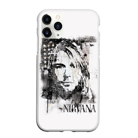 Чехол для iPhone 11 Pro матовый с принтом Kurt Cobain , Силикон |  | bleach | blew | cobain | dave | geffen | hormoaning | in utero | incesticide | krist | kurt | nevermind | nirvana | novoselic | rock | vevo | геффен | курт кобейн | нирвана | рок