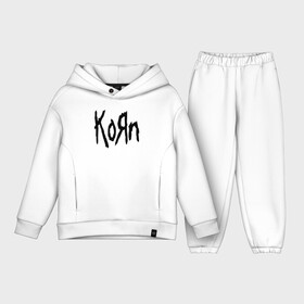 Детский костюм хлопок Oversize с принтом KORN ,  |  | korn | корн | коян