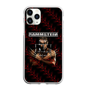 Чехол для iPhone 11 Pro Max матовый с принтом Rammstein (Росомаха) , Силикон |  | rammstein