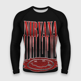 Мужской рашгард 3D с принтом Nirvana ,  |  | bleach | blew | cobain | dave | geffen | hormoaning | in utero | incesticide | krist | kurt | nevermind | nirvana | novoselic | rock | vevo | геффен | курт кобейн | нирвана | рок