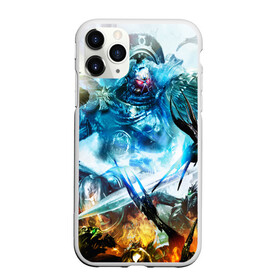 Чехол для iPhone 11 Pro матовый с принтом WARHAMMER 40K , Силикон |  | Тематика изображения на принте: abaddon | armada | battlefleet gothic | black legion | warhammer 40k | абаддон | чёрный легион