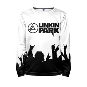 Детский лонгслив 3D с принтом LINKIN PARK , 100% полиэстер | длинные рукава, круглый вырез горловины, полуприлегающий силуэт
 | chester bennington | linkin park | mike shinoda | линкин парк