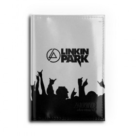 Обложка для автодокументов с принтом LINKIN PARK , натуральная кожа |  размер 19,9*13 см; внутри 4 больших “конверта” для документов и один маленький отдел — туда идеально встанут права | Тематика изображения на принте: chester bennington | linkin park | mike shinoda | линкин парк