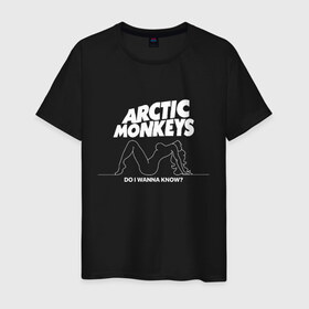 Мужская футболка хлопок с принтом AM , 100% хлопок | прямой крой, круглый вырез горловины, длина до линии бедер, слегка спущенное плечо. | alex turner | arctic monkeys | алекс тёрнер | арктик монкейс | арктические обезьяны