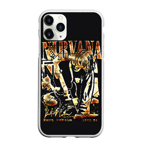 Чехол для iPhone 11 Pro матовый с принтом Nirvana , Силикон |  | bleach | blew | cobain | dave | geffen | hormoaning | in utero | incesticide | krist | kurt | nevermind | nirvana | novoselic | rock | vevo | геффен | курт кобейн | нирвана | рок