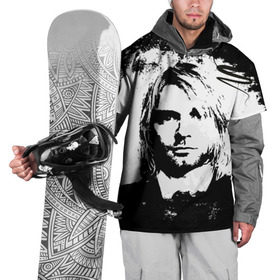 Накидка на куртку 3D с принтом Kurt Cobain , 100% полиэстер |  | bleach | blew | cobain | dave | geffen | hormoaning | in utero | incesticide | krist | kurt | nevermind | nirvana | novoselic | rock | vevo | геффен | курт кобейн | нирвана | рок