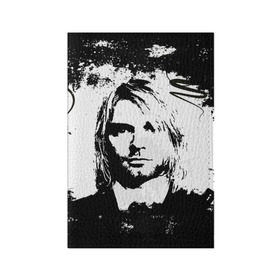 Обложка для паспорта матовая кожа с принтом Kurt Cobain , натуральная матовая кожа | размер 19,3 х 13,7 см; прозрачные пластиковые крепления | bleach | blew | cobain | dave | geffen | hormoaning | in utero | incesticide | krist | kurt | nevermind | nirvana | novoselic | rock | vevo | геффен | курт кобейн | нирвана | рок