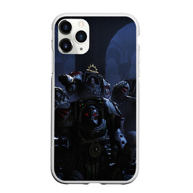 Чехол для iPhone 11 Pro матовый с принтом WARHAMMER 40K , Силикон |  | abaddon | armada | battlefleet gothic | black legion | warhammer 40k | абаддон | чёрный легион