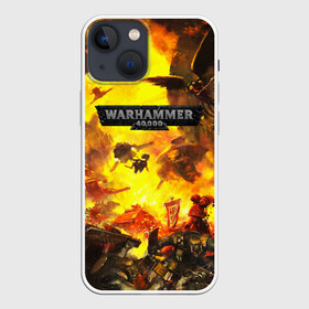 Чехол для iPhone 13 mini с принтом WARHAMMER 40K ,  |  | abaddon | armada | battlefleet gothic | black legion | warhammer 40k | абаддон | чёрный легион