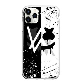 Чехол для iPhone 11 Pro Max матовый с принтом ALAN WALKER x MARSHMELLO , Силикон |  | Тематика изображения на принте: alan walker | aw | electro | electro music | marshmello | music | алан уокер | маршмелло | музыка | музыкант | электро | электронная музыка