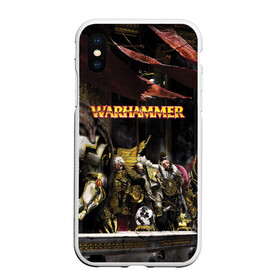 Чехол для iPhone XS Max матовый с принтом WARHAMMER 40K , Силикон | Область печати: задняя сторона чехла, без боковых панелей | abaddon | armada | battlefleet gothic | black legion | warhammer 40k | абаддон | чёрный легион