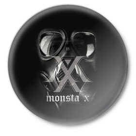 Значок с принтом Monsta X ,  металл | круглая форма, металлическая застежка в виде булавки | dramarama | edm | hyungwon | idol | im | j pop | jooheon | k pop | kihyun | kpop | minhyuk | mv | shownu | the code | wonho | вонхо | монста х | хип хоп