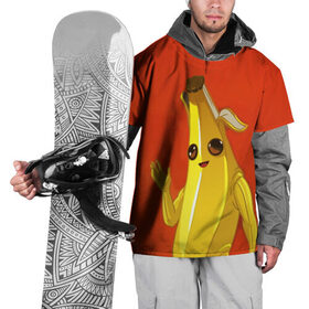 Накидка на куртку 3D с принтом Banana , 100% полиэстер |  | Тематика изображения на принте: epic | fortnite | банан | фортнайт | эпик