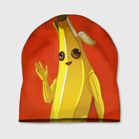 Шапка 3D с принтом Banana , 100% полиэстер | универсальный размер, печать по всей поверхности изделия | epic | fortnite | банан | фортнайт | эпик
