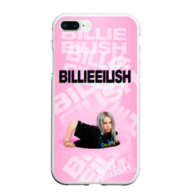 Чехол для iPhone 7Plus/8 Plus матовый с принтом Billie Eilish , Силикон | Область печати: задняя сторона чехла, без боковых панелей | ayelish | bad guy | bellyache | bilie eilish | bilie elish | billie | billie eilish | eilish | electronic | elish | music | билли айлиш | эйлиш | элиш