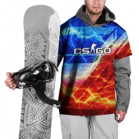 Накидка на куртку 3D с принтом CS GO , 100% полиэстер |  | counter strike | cs go | cyber sport | game | hyper beast | sport | игры | кибер спорт
