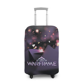 Чехол для чемодана 3D с принтом Warframe , 86% полиэфир, 14% спандекс | двустороннее нанесение принта, прорези для ручек и колес | digital extremes | excalibur | nyx | saryn | space | warframe | варфрэйм | космос | шутер