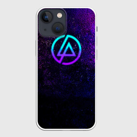 Чехол для iPhone 13 mini с принтом Linkin Park ,  |  | alternative | brad delson | breakbit | chester bennington | dave farrell | electronic rock | extreme | linkin park | mike shinoda | neon | nu metal | rap | rock | рок