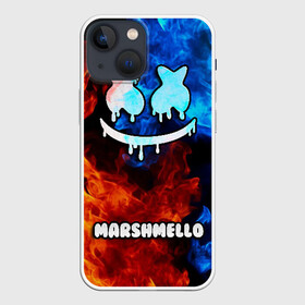 Чехол для iPhone 13 mini с принтом РЮКЗАК MARSHMELLO ,  |  | marshmello | диджей | клуб | клубная музыка | маршмеллоу | маршмело | маршмэлло | маршмэллоу | маршмэло | музыка | электронная