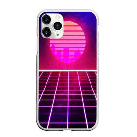 Чехол для iPhone 11 Pro Max матовый с принтом DISCO SUNRISE , Силикон |  | Тематика изображения на принте: bright | colorful | cool | disco | music | music lover | retro | speaker | tape recorder | technique | vintage | винтаж | динамик | диско | магнитофон | меломан | музыка | неон | разноцветный | ретро | техника