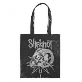 Сумка 3D повседневная с принтом Slipknot , 100% полиэстер | Плотность: 200 г/м2; Размер: 34×35 см; Высота лямок: 30 см | slipknot | we are not your kind | альтернативный метал | грув метал | метал | музыка | ню метал | слипнот