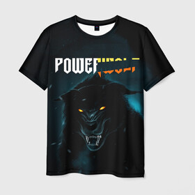 Мужская футболка 3D с принтом Powerwolf , 100% полиэфир | прямой крой, круглый вырез горловины, длина до линии бедер | metal | powerwolf | пауэр метал | хэви метал