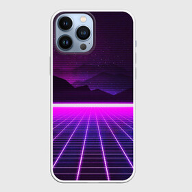 Чехол для iPhone 13 Pro Max с принтом 90 YEARS sunrise ,  |  | Тематика изображения на принте: bright | colorful | cool | disco | music | music lover | retro | speaker | tape recorder | technique | vintage | винтаж | динамик | диско | магнитофон | меломан | музыка | неон | разноцветный | ретро | техника