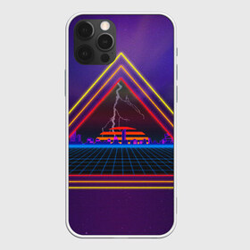 Чехол для iPhone 12 Pro Max с принтом НАЗАД В 90е , Силикон |  | bright | colorful | cool | disco | music | music lover | retro | speaker | tape recorder | technique | vintage | винтаж | динамик | диско | магнитофон | меломан | музыка | неон | разноцветный | ретро | техника